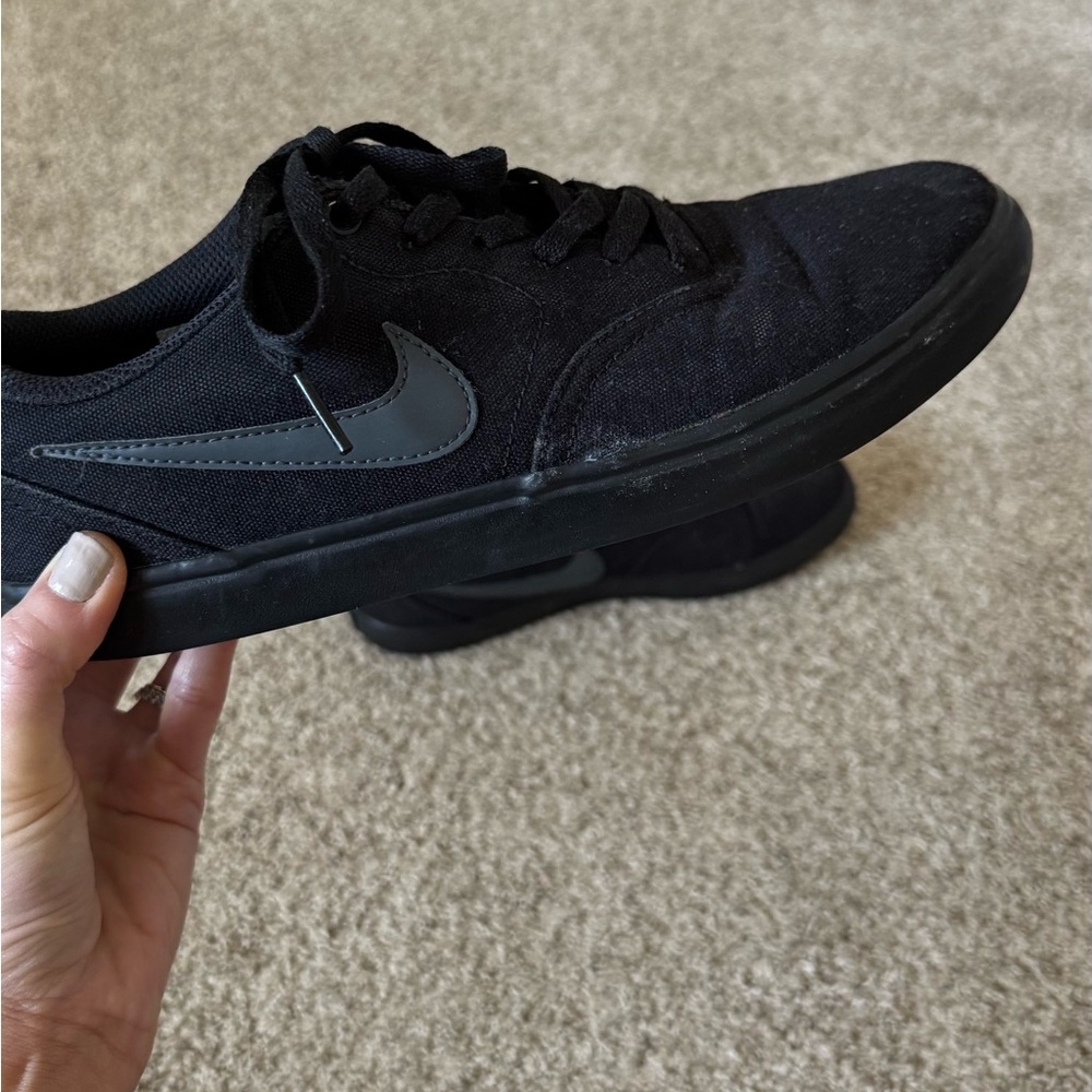NIKE MENS SB CHECK SOLARSOFT SNEAKER - BLACK sneakers shoes size 8.5 - Picture 7 of 16